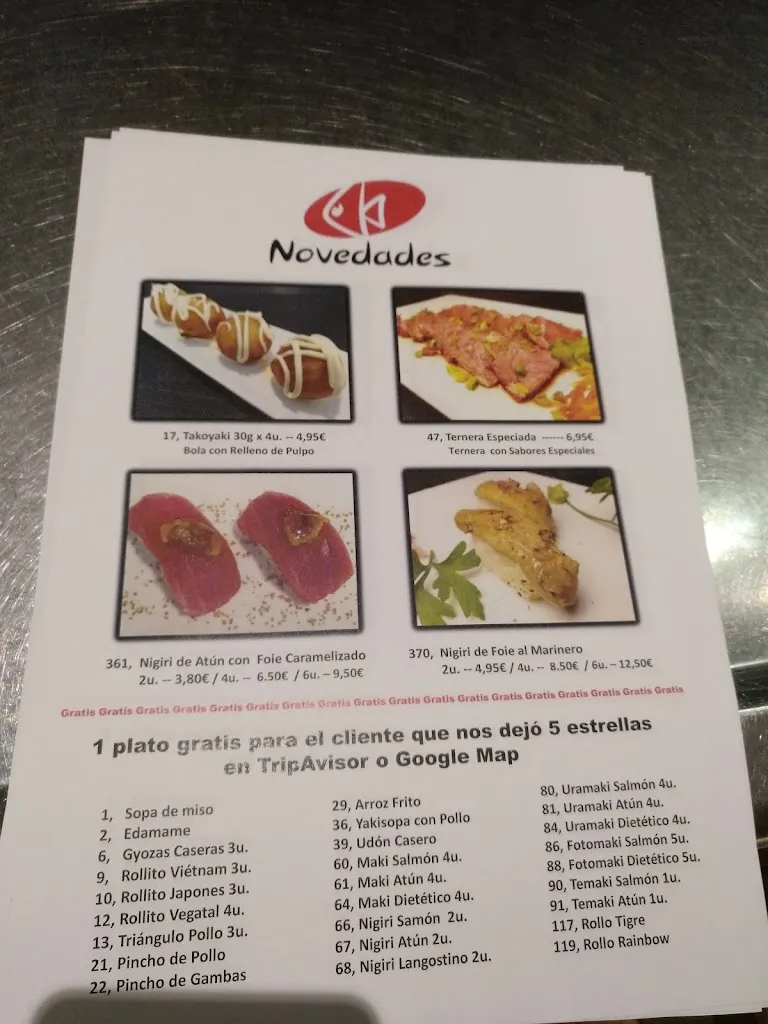 Menu_Restaurant Wasabi_Montcada i Reixac_image_4