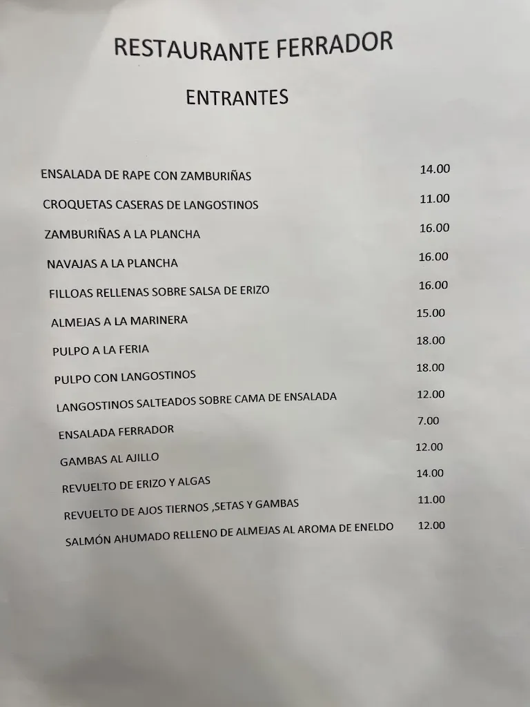 Menu_Restaurante Ferrador_Noia_image_1