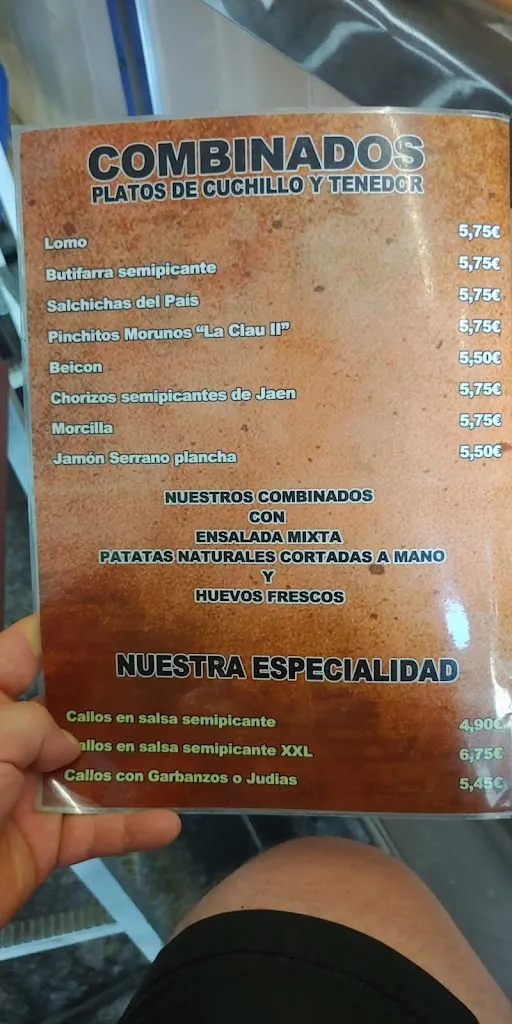 Menu_Restaurant la Clau II_Montcada i Reixac_image_1