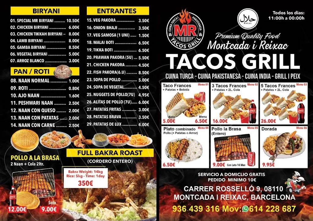 Menu_MR TACOS GRILL_Montcada i Reixac_image_4