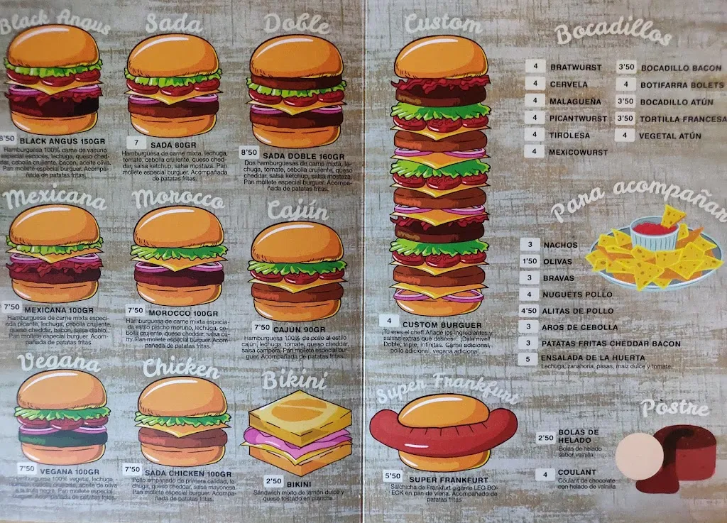 Menu_SADA Hamburguesería Cervecería_Montcada i Reixac_image_3