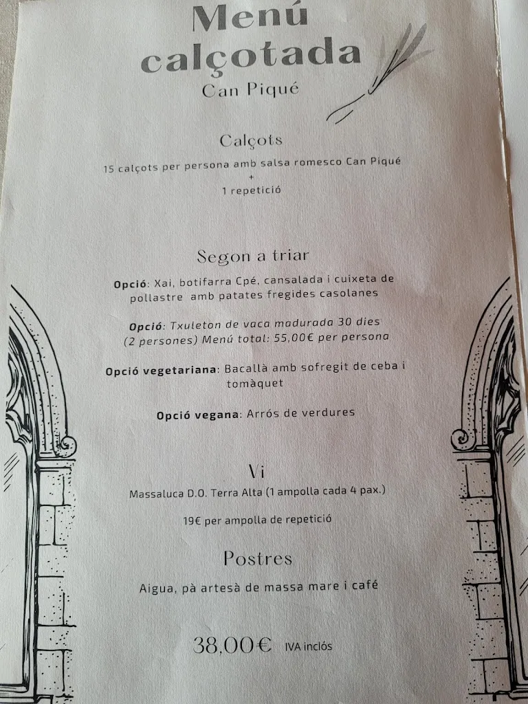 Menu_Can Piqué_Montcada i Reixac_image_2