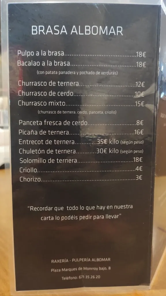 Menü_Parrillada ALBOMAR_Noia_Bild_1