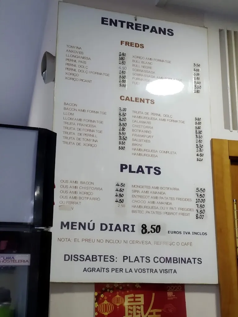 Menu_Bar Nou Montcada_Montcada i Reixac_image_2