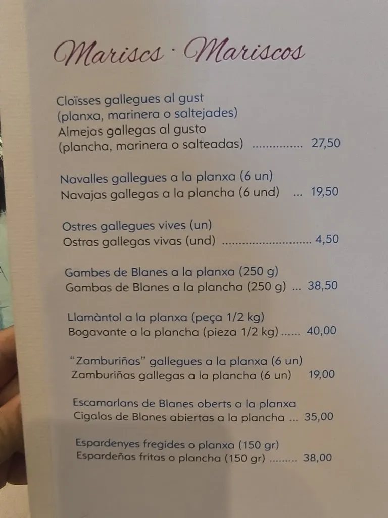 Menu_Marisqueria Domèstic_Pineda de Mar_image_3