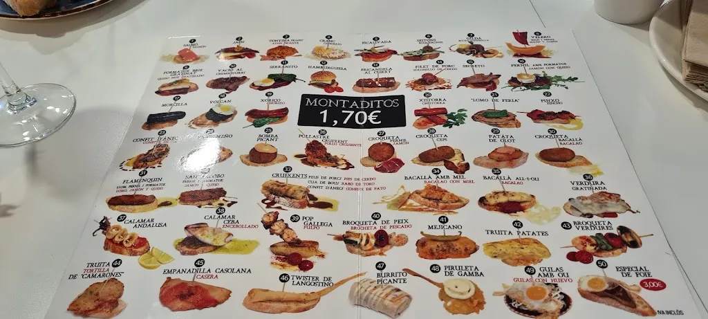 Menu_Montaditos Pepet II_Pineda de Mar_image_3