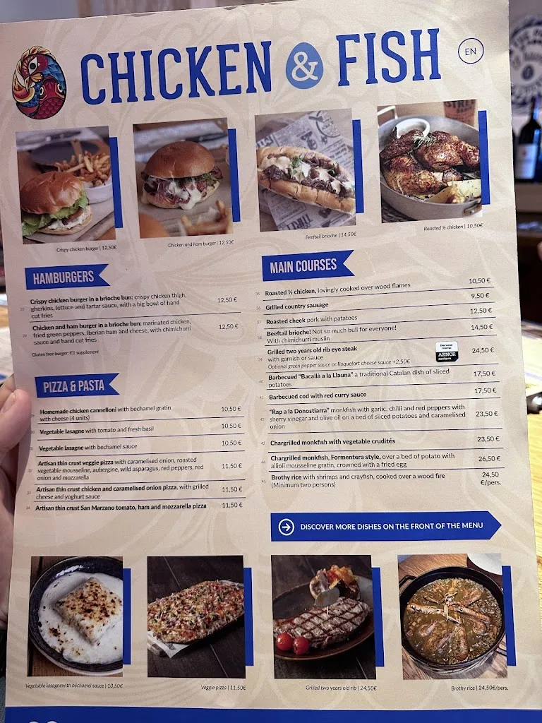 Menu_Chicken and Fish Grill_Pineda de Mar_image_3