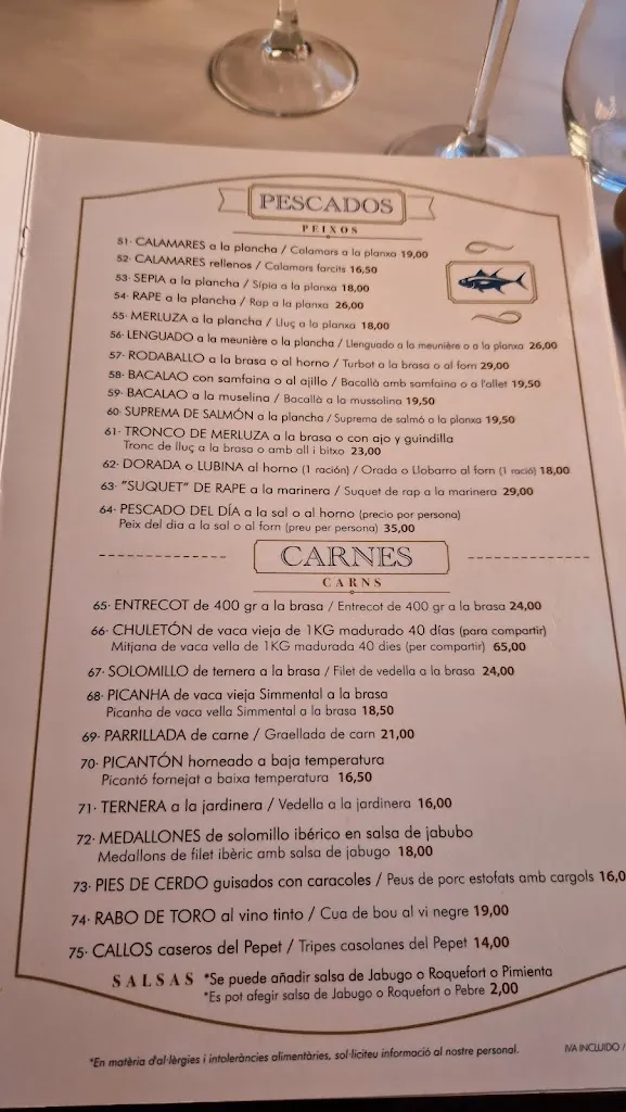 Menu_Restaurant Marisqueria Pepet_Pineda de Mar_image_3