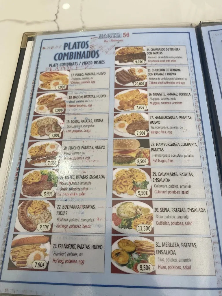 Menu_Marítim 56_Pineda de Mar_image_1