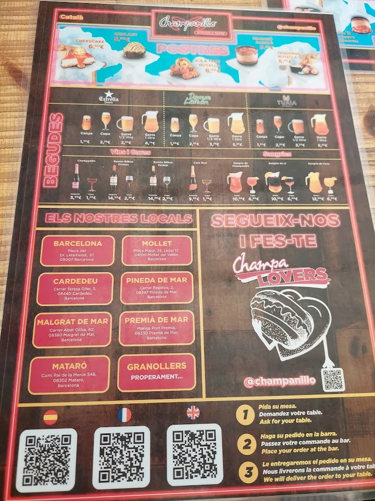 Menu_Champanillo Pineda de Mar_Pineda de Mar_image_2