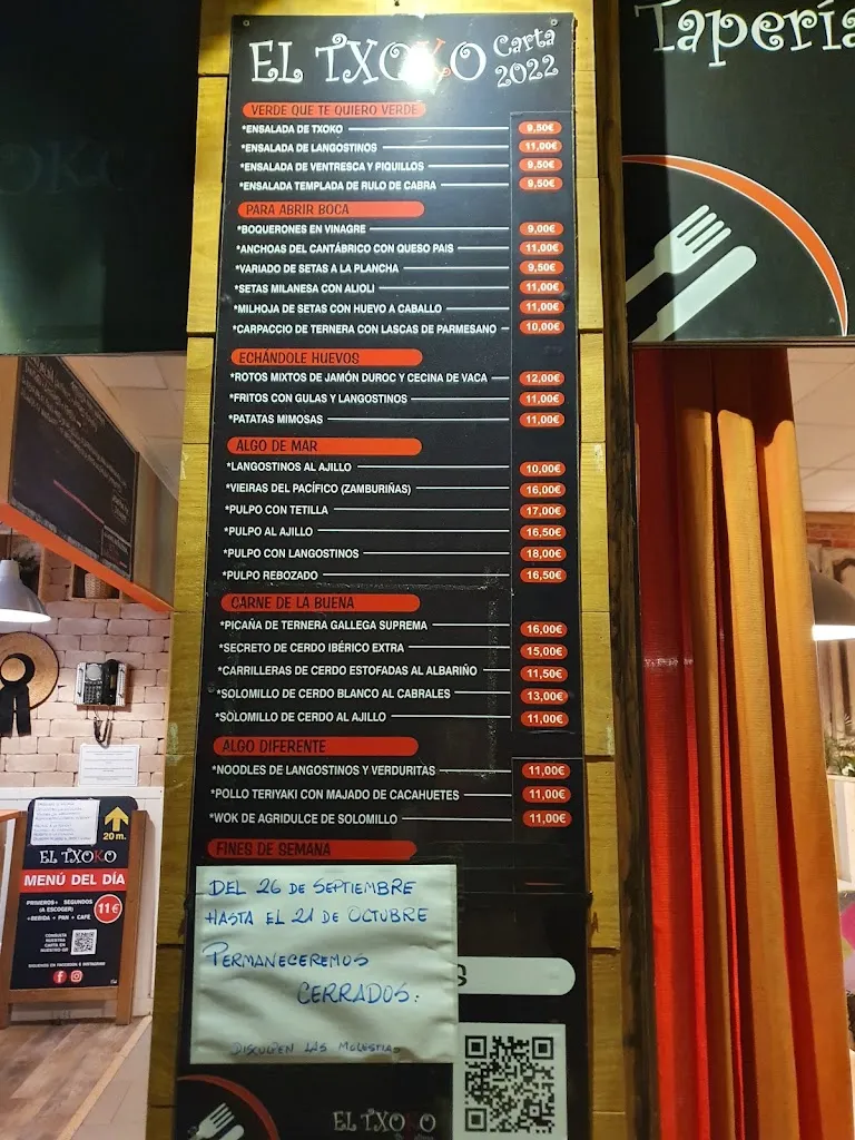 Menu_Restaurante El Txoko_Noia_image_1