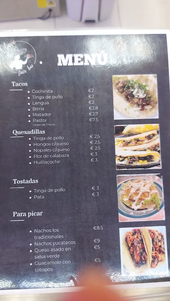 Menu_Olivia Taco Bar_Pont de Vilomara i Rocafort El_image_1