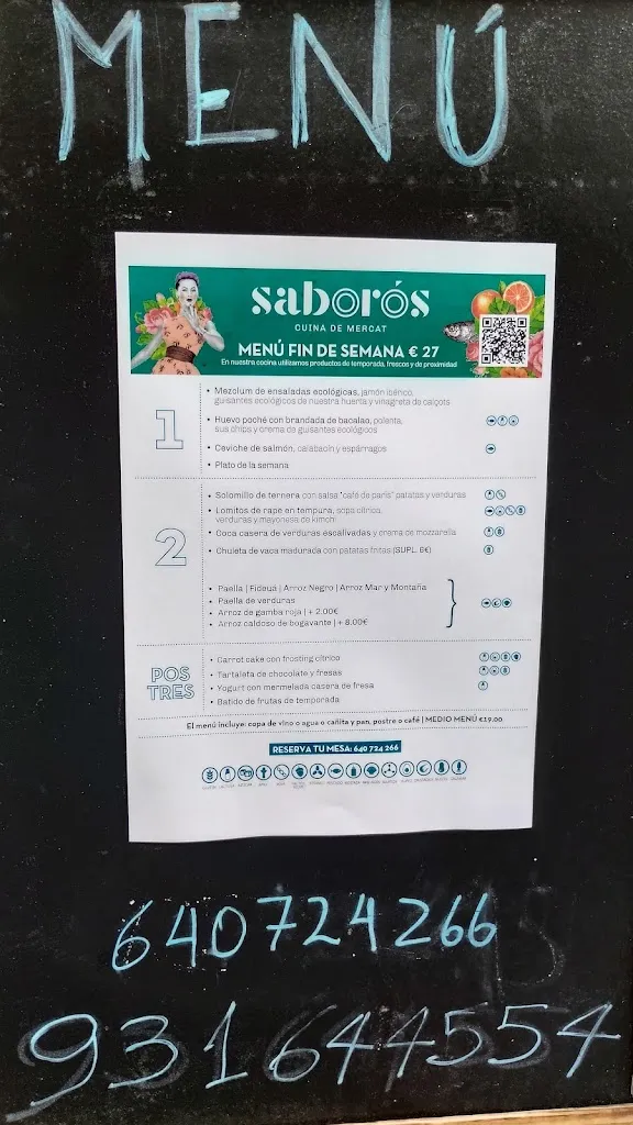 Menu_Restaurant Saborós_Premià de Mar_immagine_3