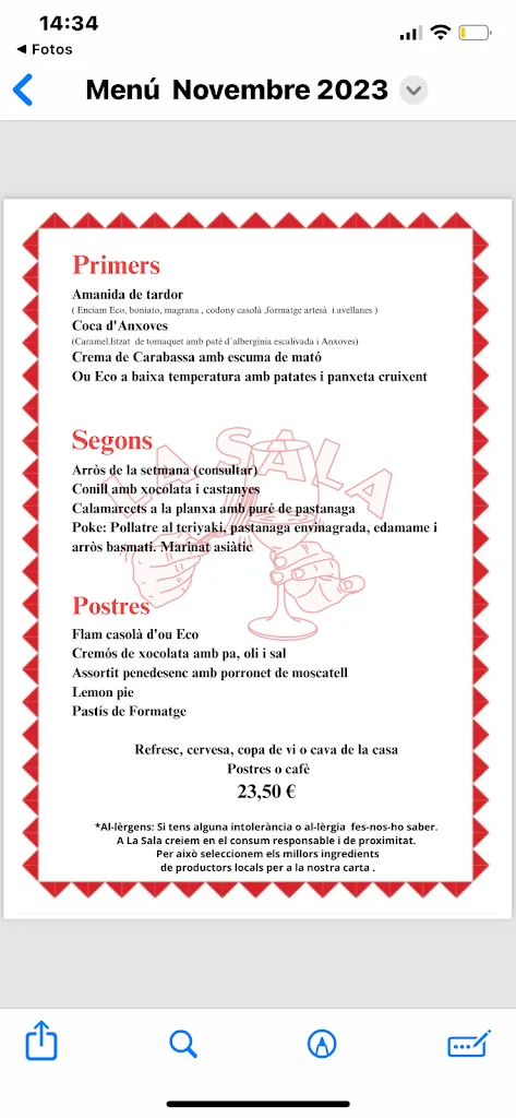 Menu_La sala_Puigdàlber_immagine_2