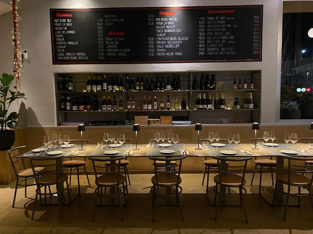 La sala ristorante a Puigdàlber