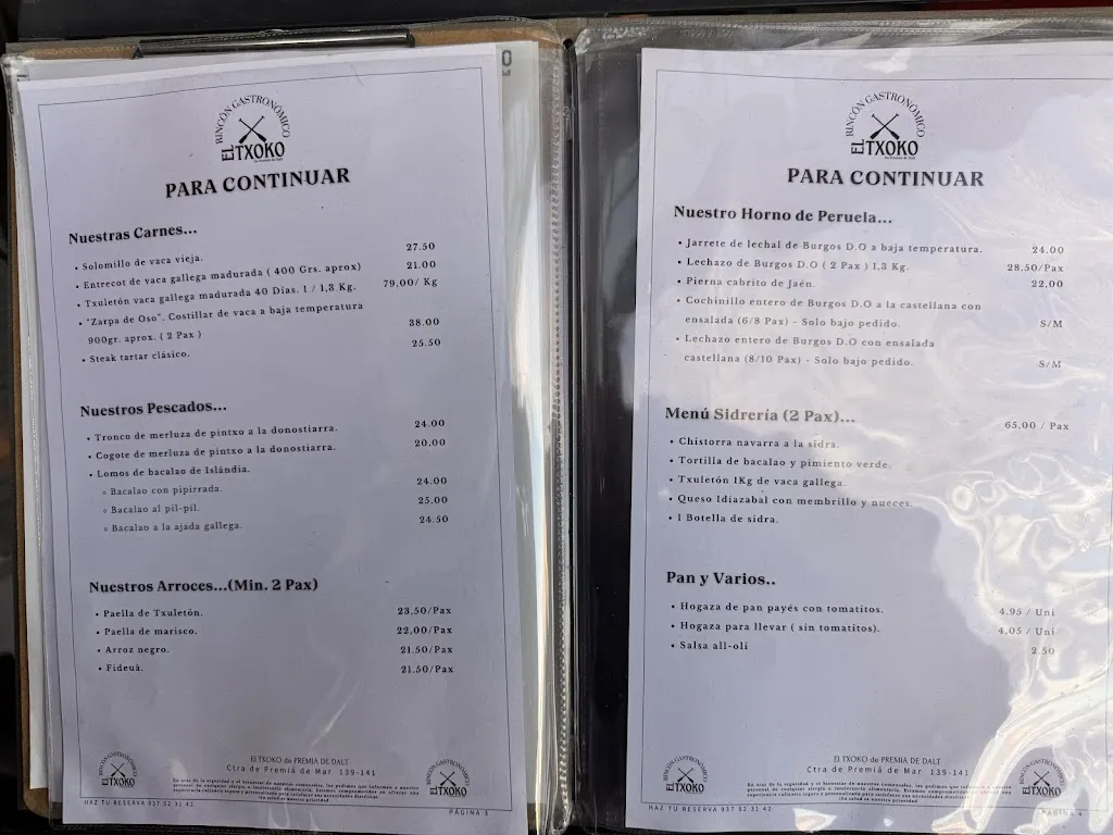 Menu_El Txoko de Premià de Dalt_Premià de Dalt_image_2