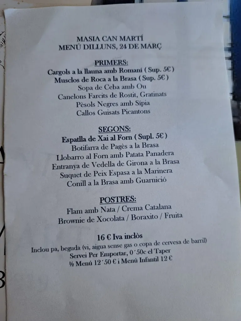 Menu_Restaurant Masía Can Martí_Premià de Dalt_image_1