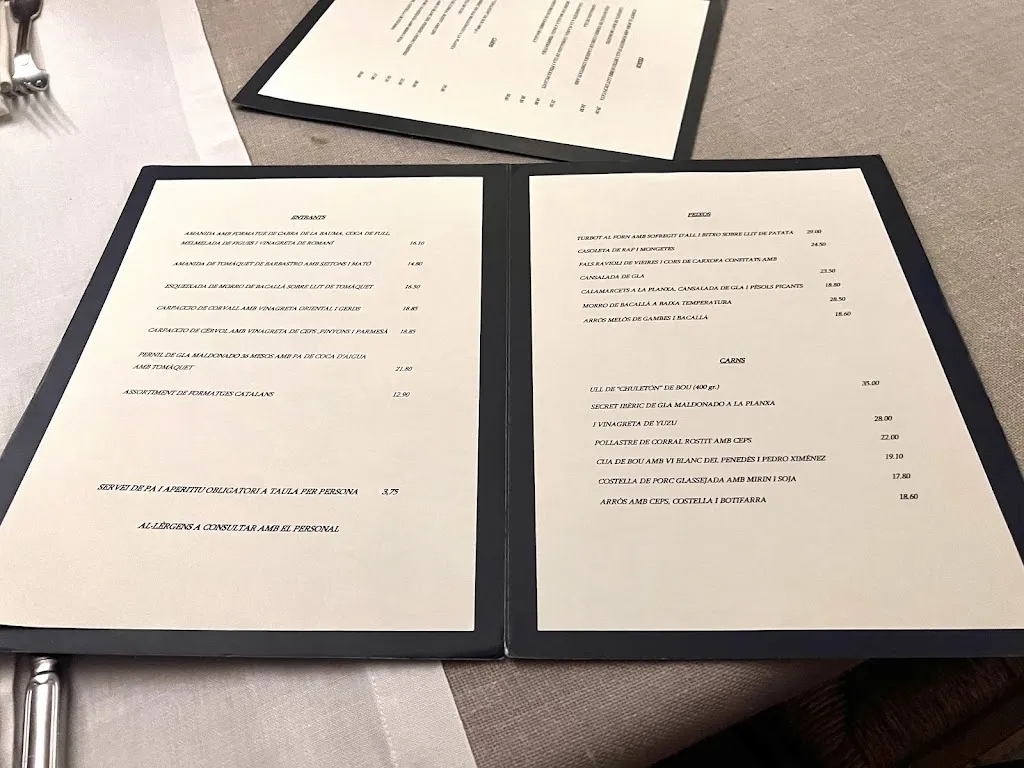 Menu_El Celler de Ca La Quica_Puig-reig_image_1