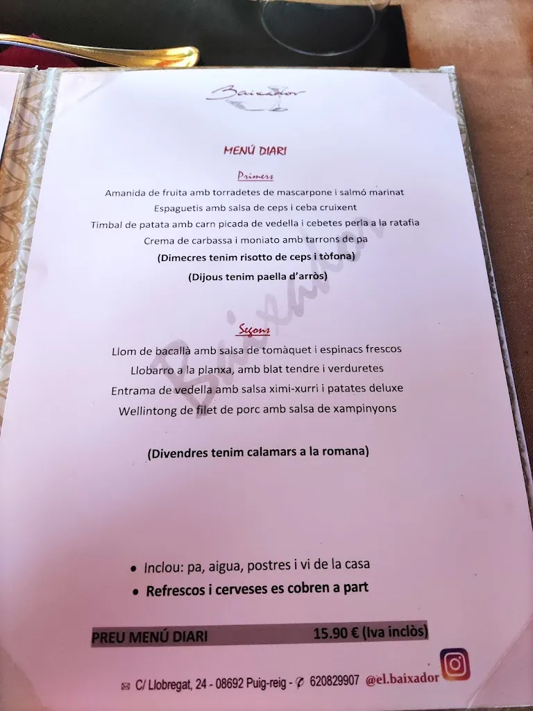 Menu_Restaurant Baixador_Puig-reig_immagine_2