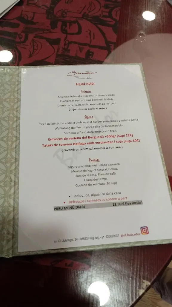 Menu_Restaurant Baixador_Puig-reig_immagine_4