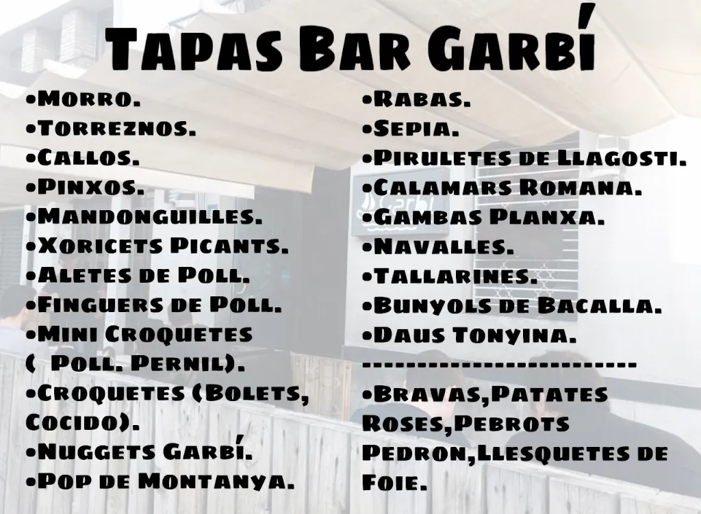 Menu_Bar Garbí _Puig-reig_image_2