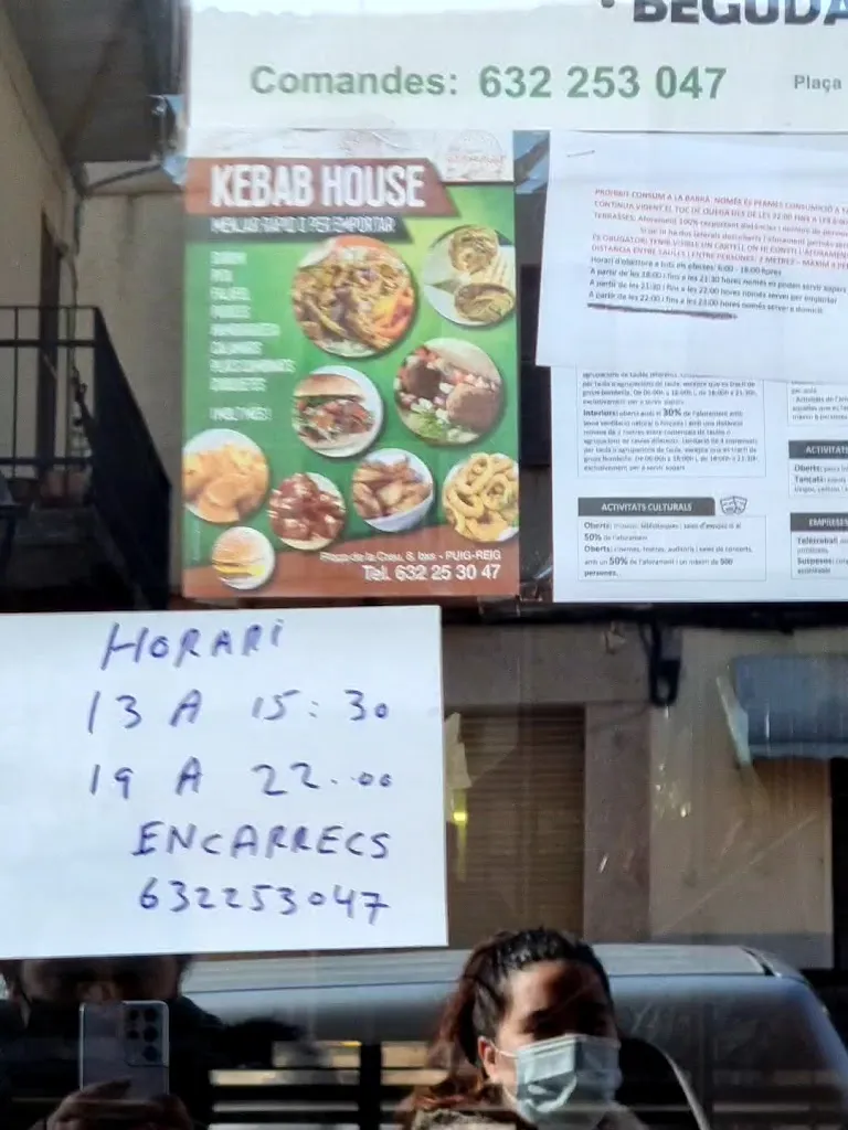 Kebap house restaurant in Puig-reig
