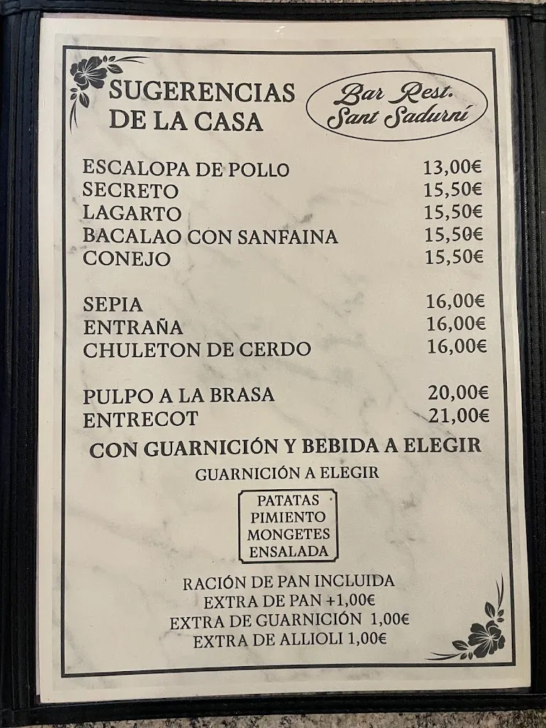Menu_Restaurant Sant Sadurní_Roca del Vallès La_image_2
