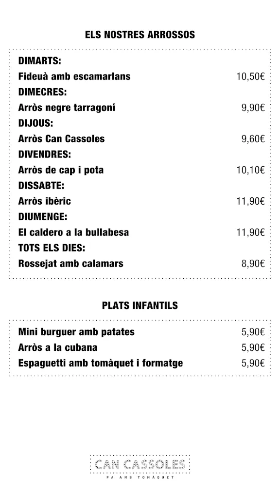Menu_Pa amb tomàquet_Roca del Vallès La_image_3
