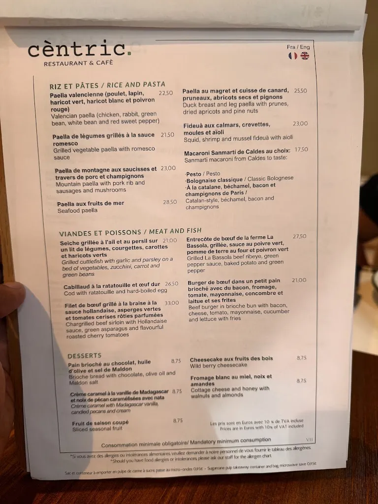 Menu_Cèntric Restaurant & Cafè_Roca del Vallès La_image_2