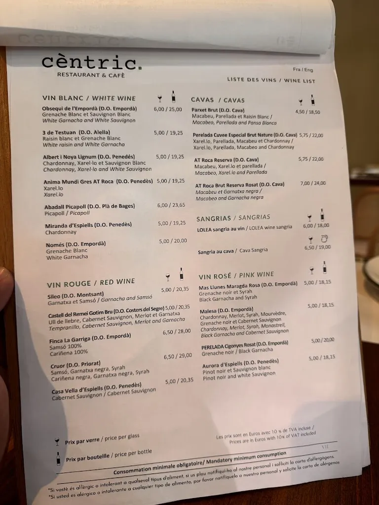 Menu_Cèntric Restaurant & Cafè_Roca del Vallès La_image_3