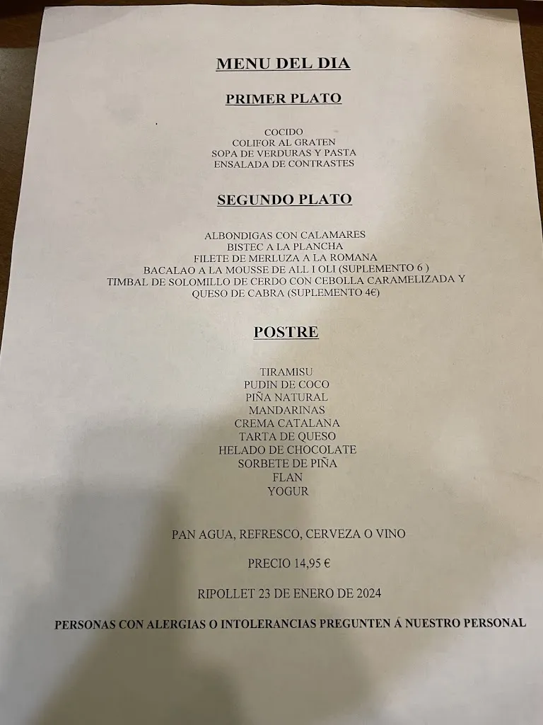 Menu_Centre Restaurant_Ripollet_image_1