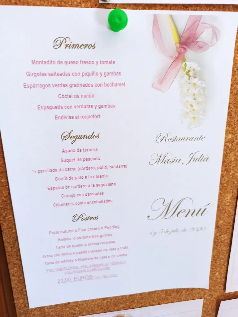 Menu_Restaurant Masia Julià_Palau-solità i Plegamans_image_1