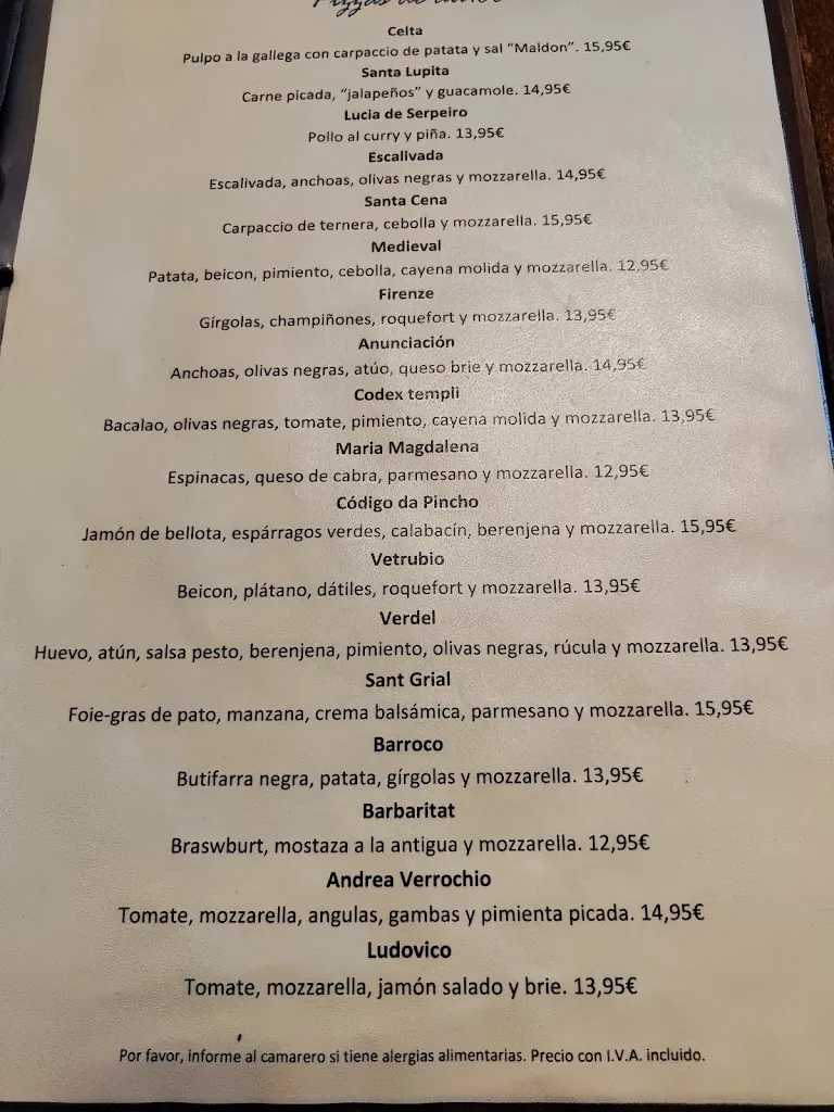 Menu_Leonardo da Pincho Restaurante_Palau-solità i Plegamans_image_1