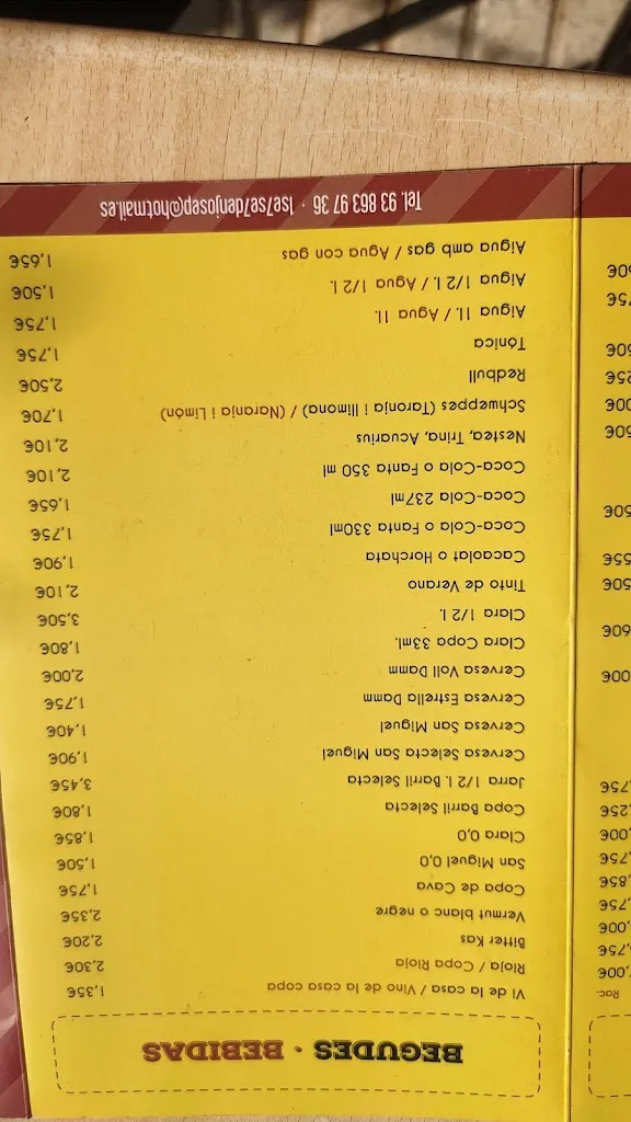 Menu_Restaurant L'1 Set Set D'En Josep_Palau-solità i Plegamans_image_1