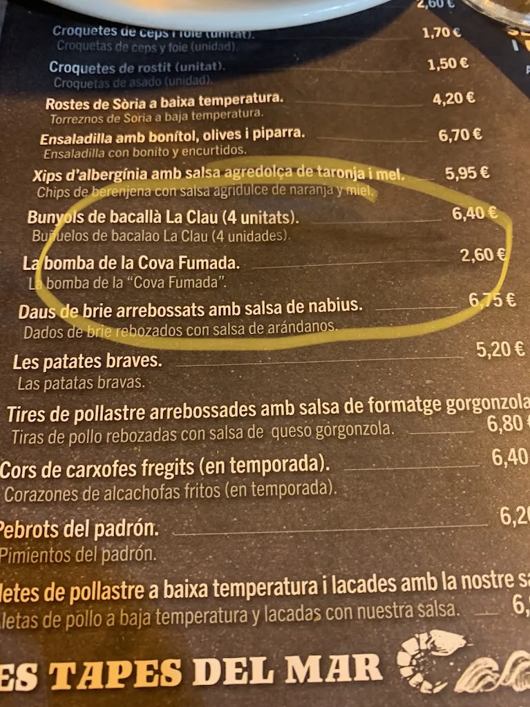 Menu_Bar Restaurant La Clau_Palau-solità i Plegamans_image_3