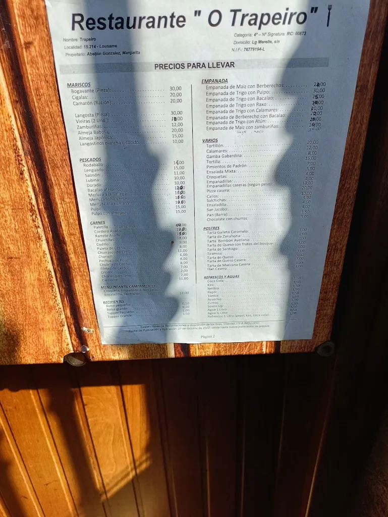 Menu_O Trapeiro Restaurante_Noia_image_1