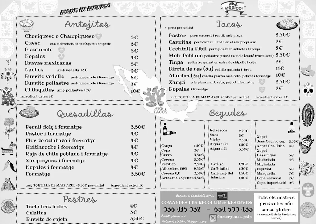 Menu_Amor y Tacos Spain_Palau-solità i Plegamans_immagine_1