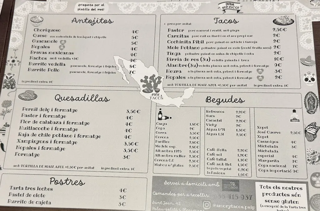 Menu_Amor y Tacos Spain_Palau-solità i Plegamans_immagine_2