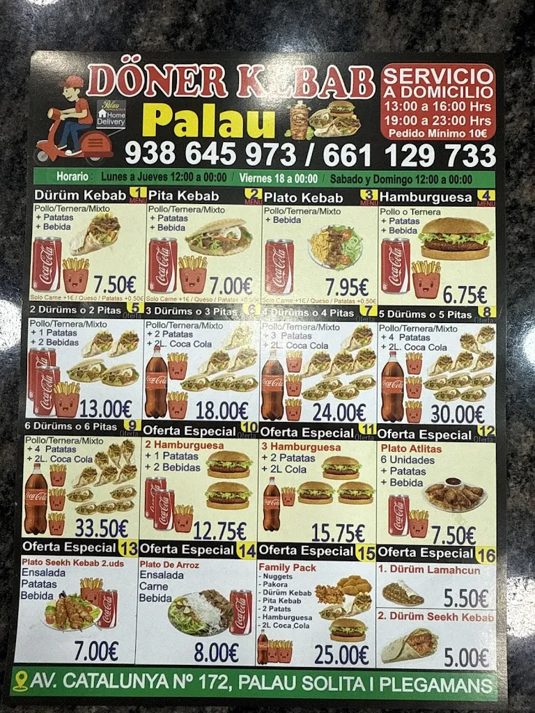 Menu_Palau Dõner Kebab_Palau-solità i Plegamans_image_1