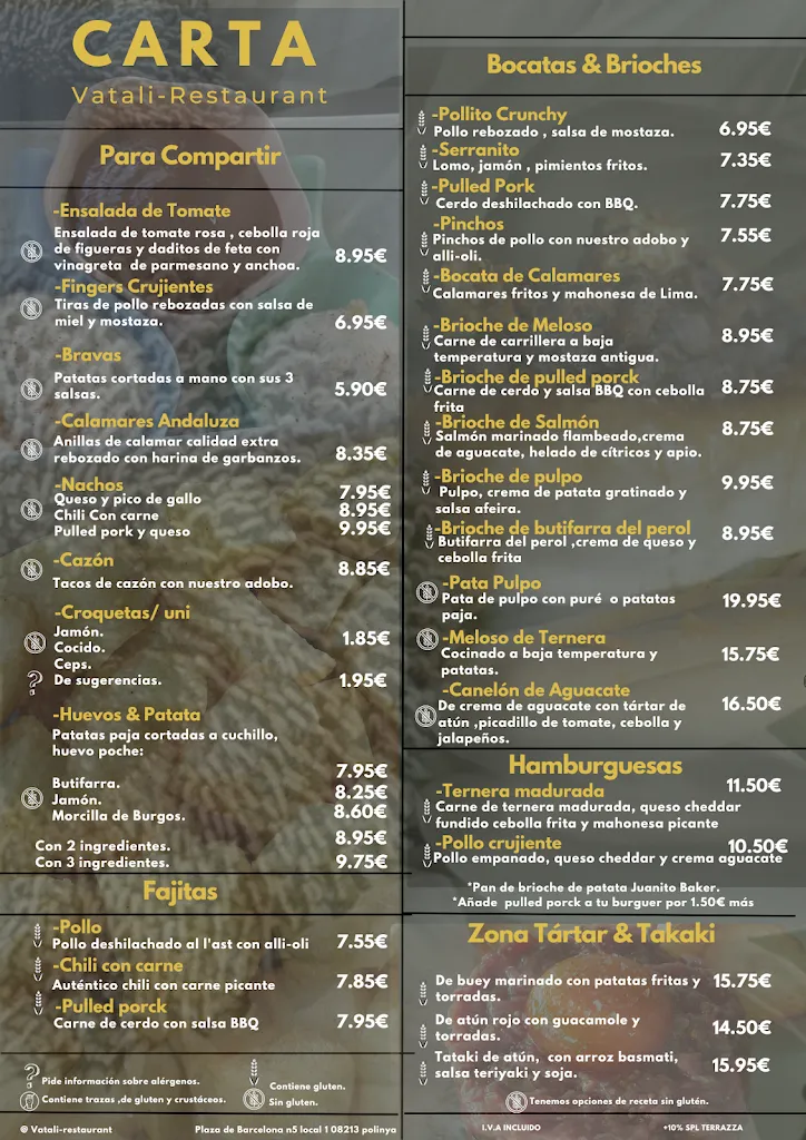 Menu_Vatali restaurant_Palau-solità i Plegamans_immagine_1