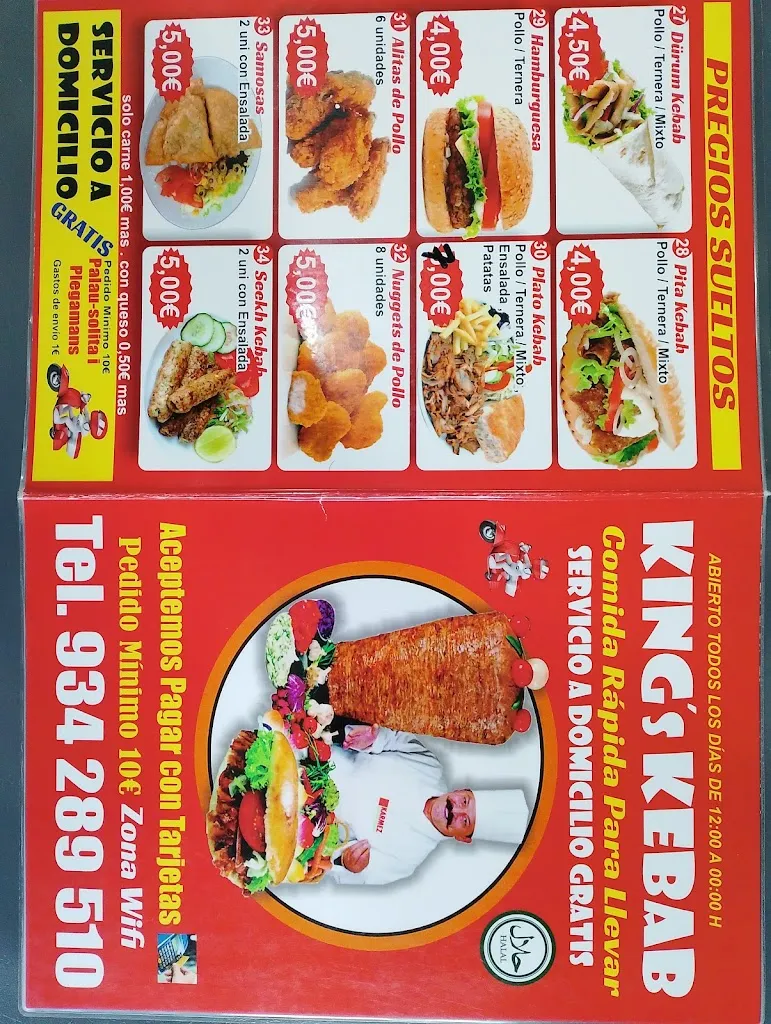 Menu_King's kebab_Palau-solità i Plegamans_image_3