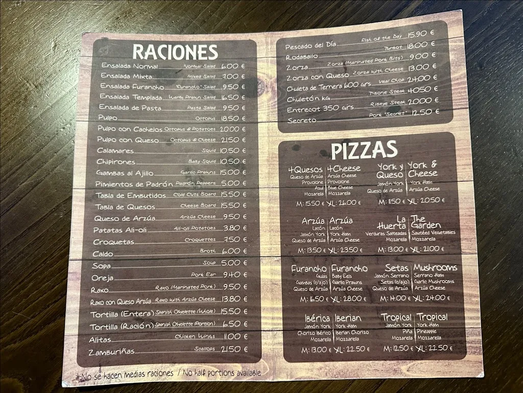 Menu_Churrería 