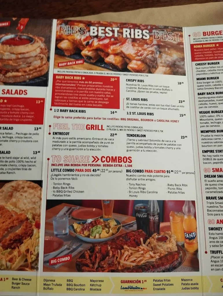 Menu_Tony Roma's_Rubió_image_4