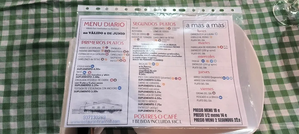 Menu_Can Coll_Polinyà_image_2