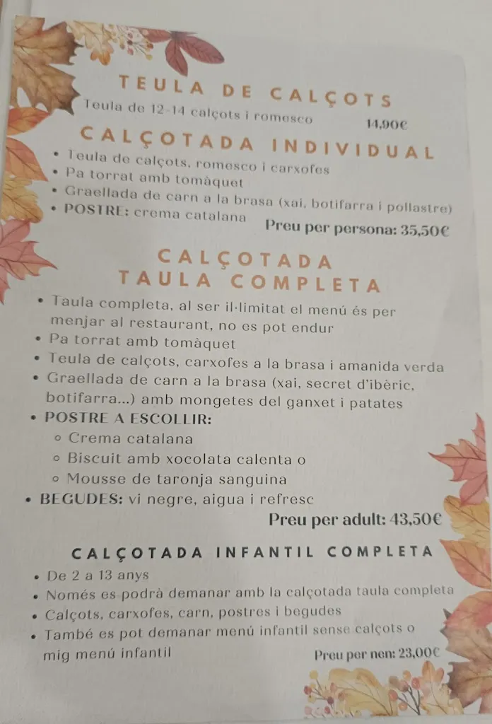 Menu_Can Mauri_Polinyà_image_1