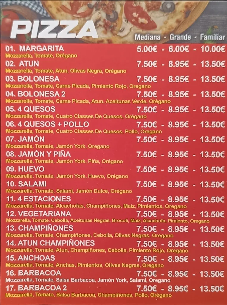 Menü_KEBAB POLINYÀ_Polinyà_Bild_3