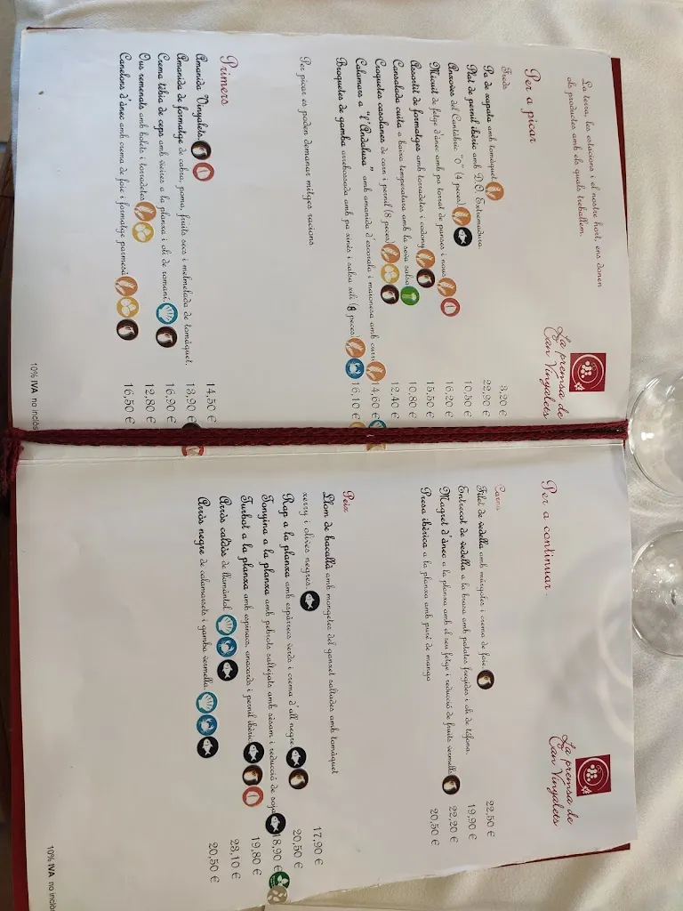 Menu_RESTAURANT LA PREMSA DE CAN VINYALETS_Polinyà_image_4