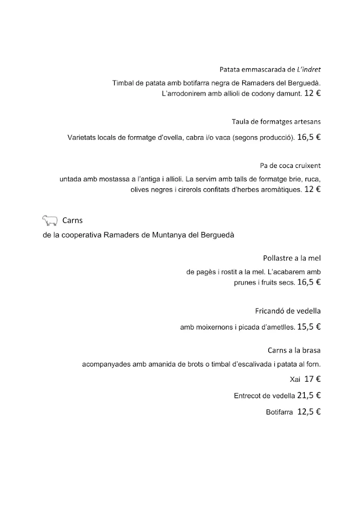 Menu_Restaurant L'indret_Saldes_image_3
