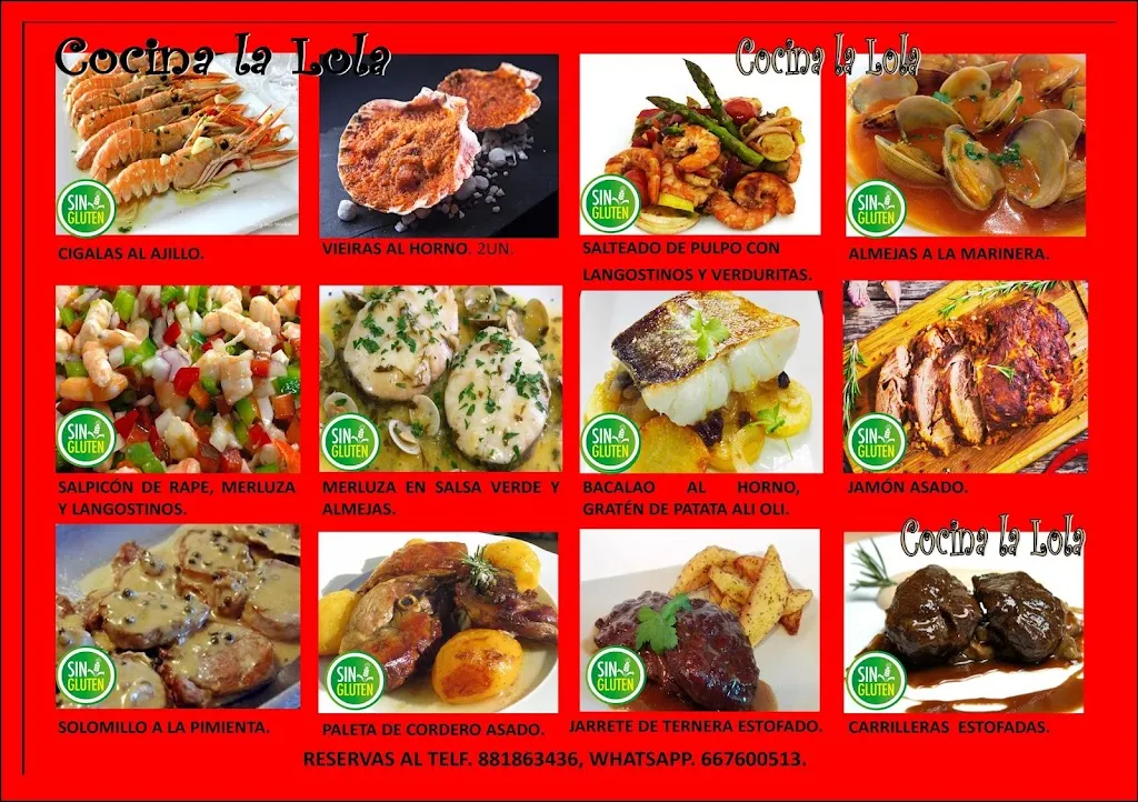 Menu_Cocina La Lola. Comida para llevar._Noia_image_3