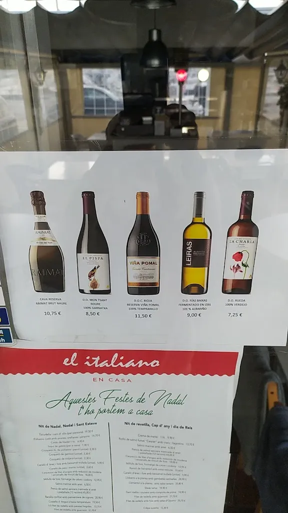 Menu_Ristorante El Italiano_Sant Andreu de Llavaneres_image_1